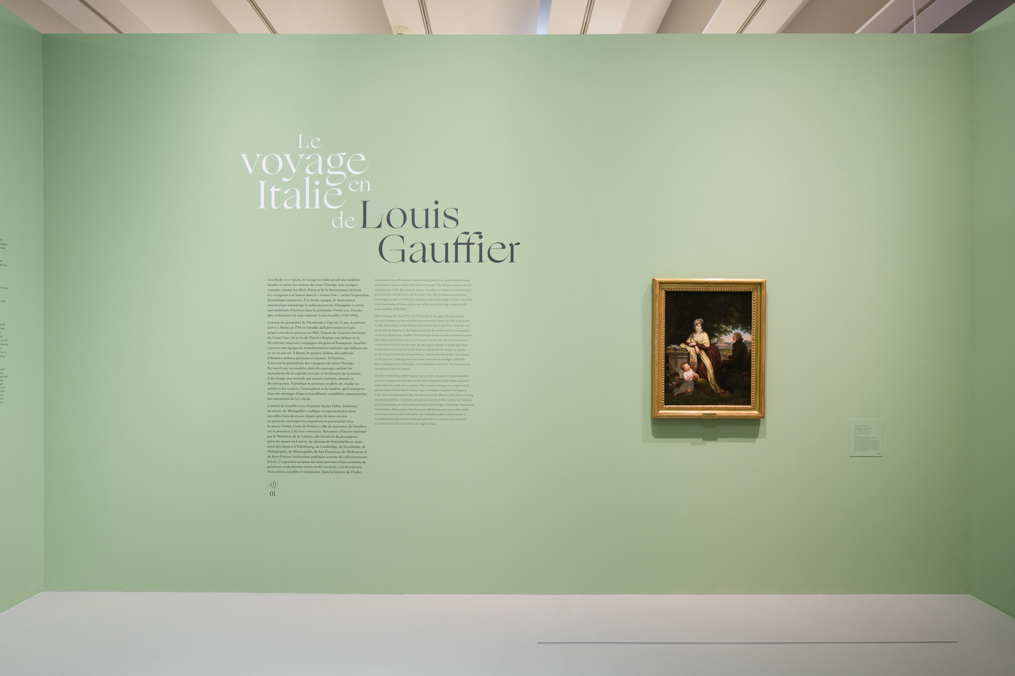 Studio Matters - Le voyage en Italie <br>de Louis Gauffier (1762-1801) - poster